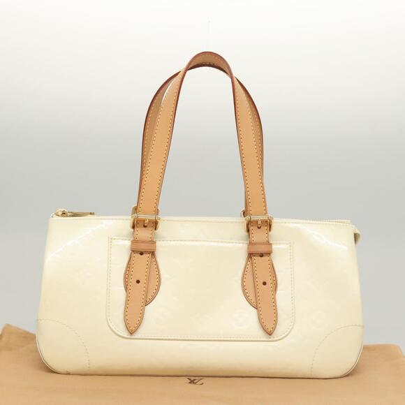 LOUIS VUITTON Monogram Vernis Rosewood Avenue Hand Bag Perle M93508 - Picture 12 of 16